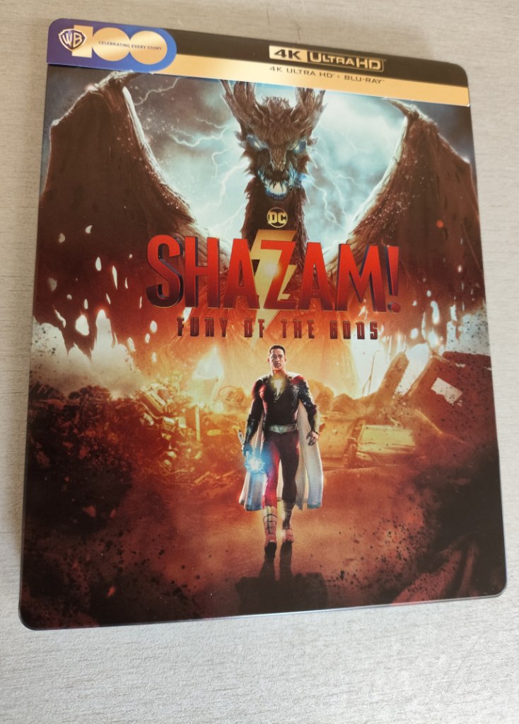 Shazam! Hněv bohů - 4K Ultra HD Blu-ray Steelbook (Dragon) OUTLET