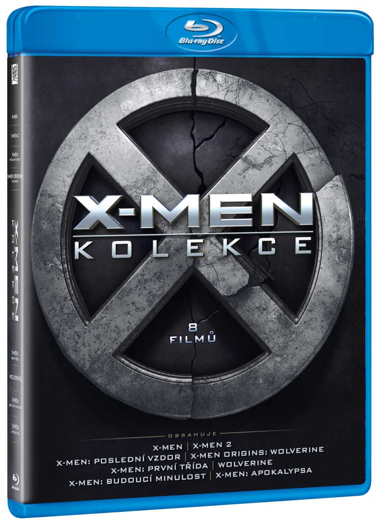 X-Men kolekce 8 filmů - Blu-ray 8BD