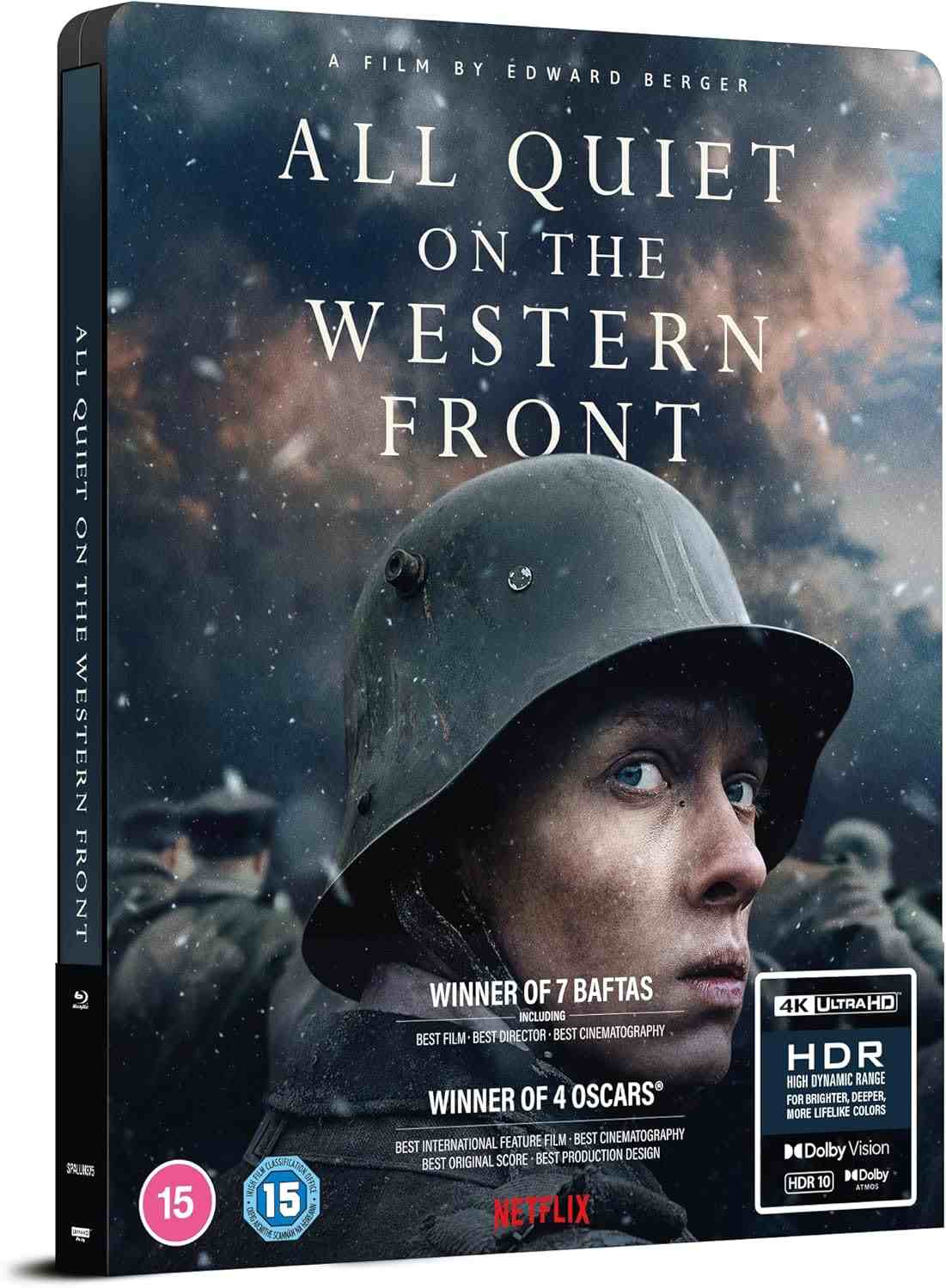 Na západní frontě klid (2022) - 4K UHD Blu-ray + BD Steelbook