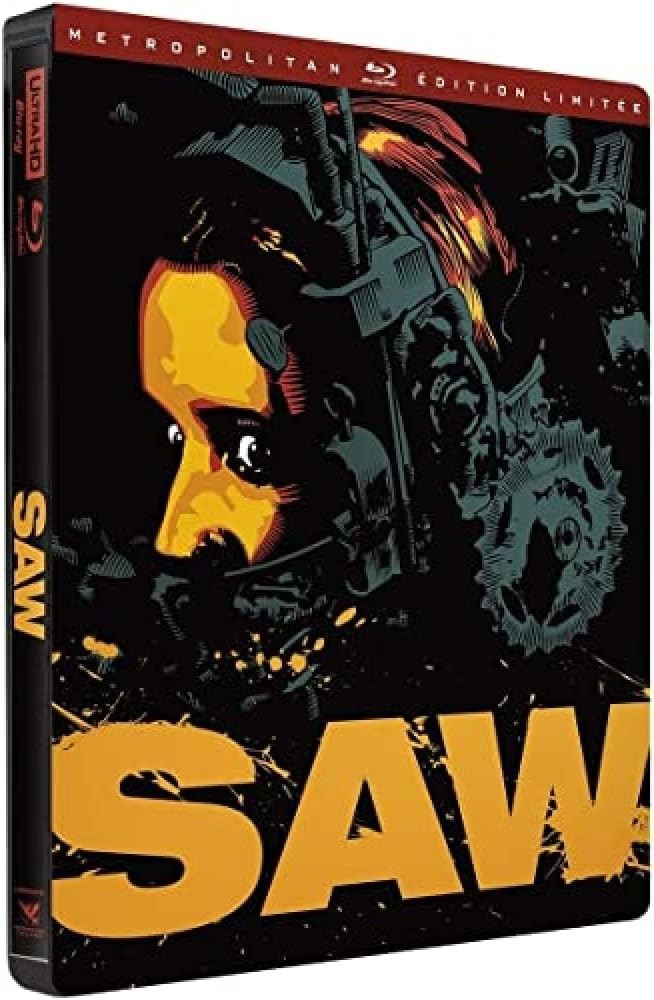 Saw: Hra o přežití - 4K Ultra HD Blu-ray + Blu-ray Steelbook (bez CZ)