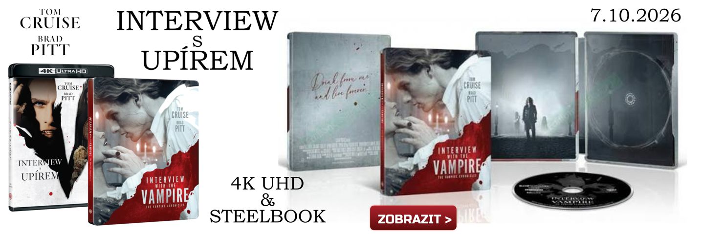 Interview s upírem 4H UHD a Steelbook Interview s upírem 4H UHD a Steelbook
